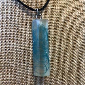 Resin necklace